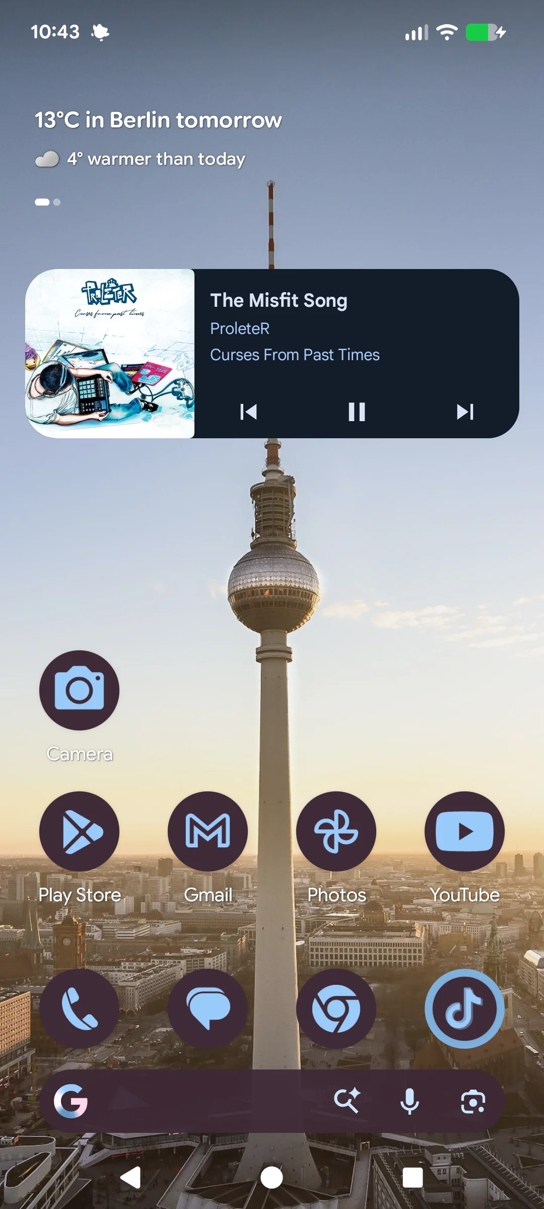 Home screen widget